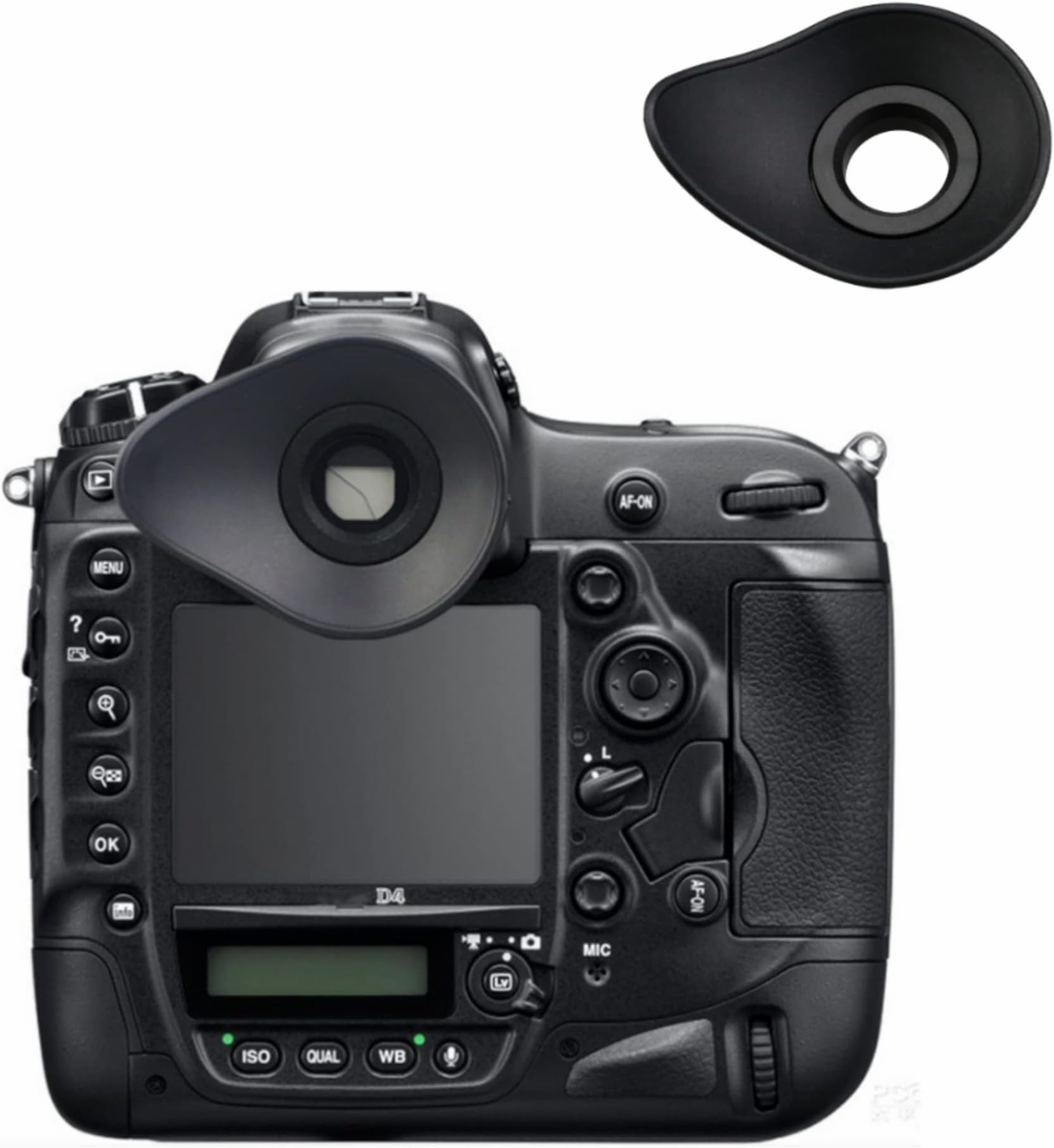 2x DK-19 Rubber Eyepiece For Nikon D500, D5, D810A, D800, D3, D700, D3s, D4, Df – Eyecup Replacement