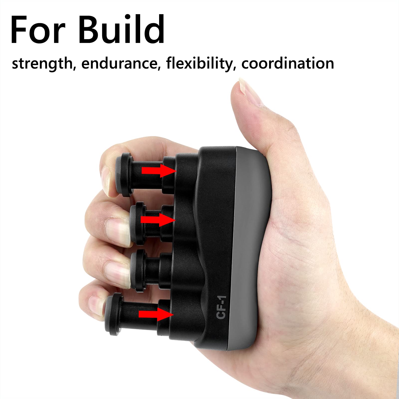 Musiin Finger Strengthener for Guitar Players Finger Resistance Training, Guitar Bass Finger Speed Training - Image 2