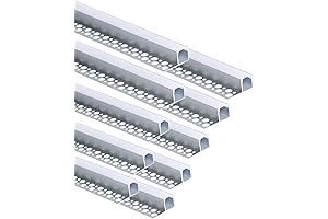 Besseto Plaster-in LED Channel 10-Pack: Elevate Your Wall Lighting