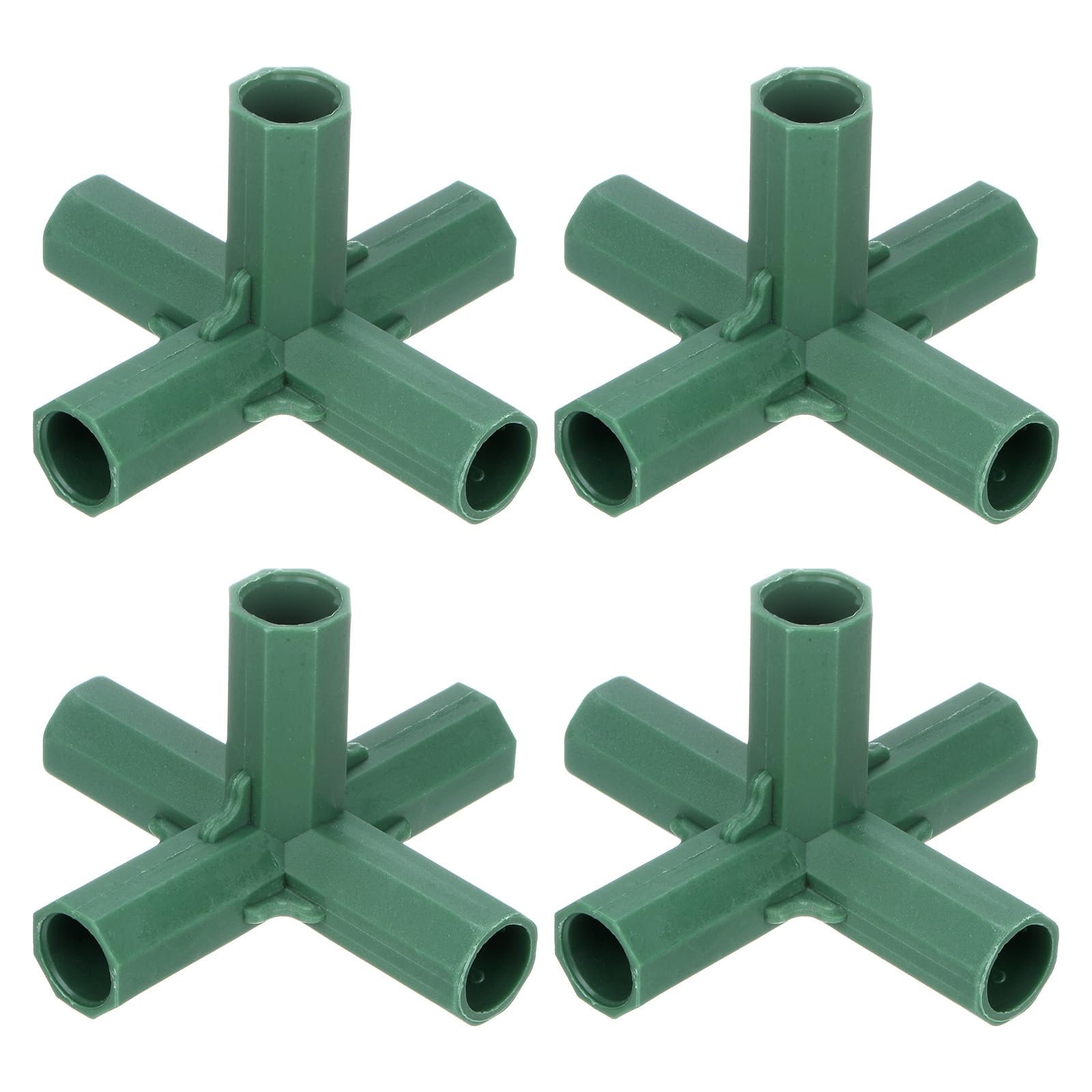 M METERXITY 4 Pcs 16mm Greenhouse Frame Building Connectors
