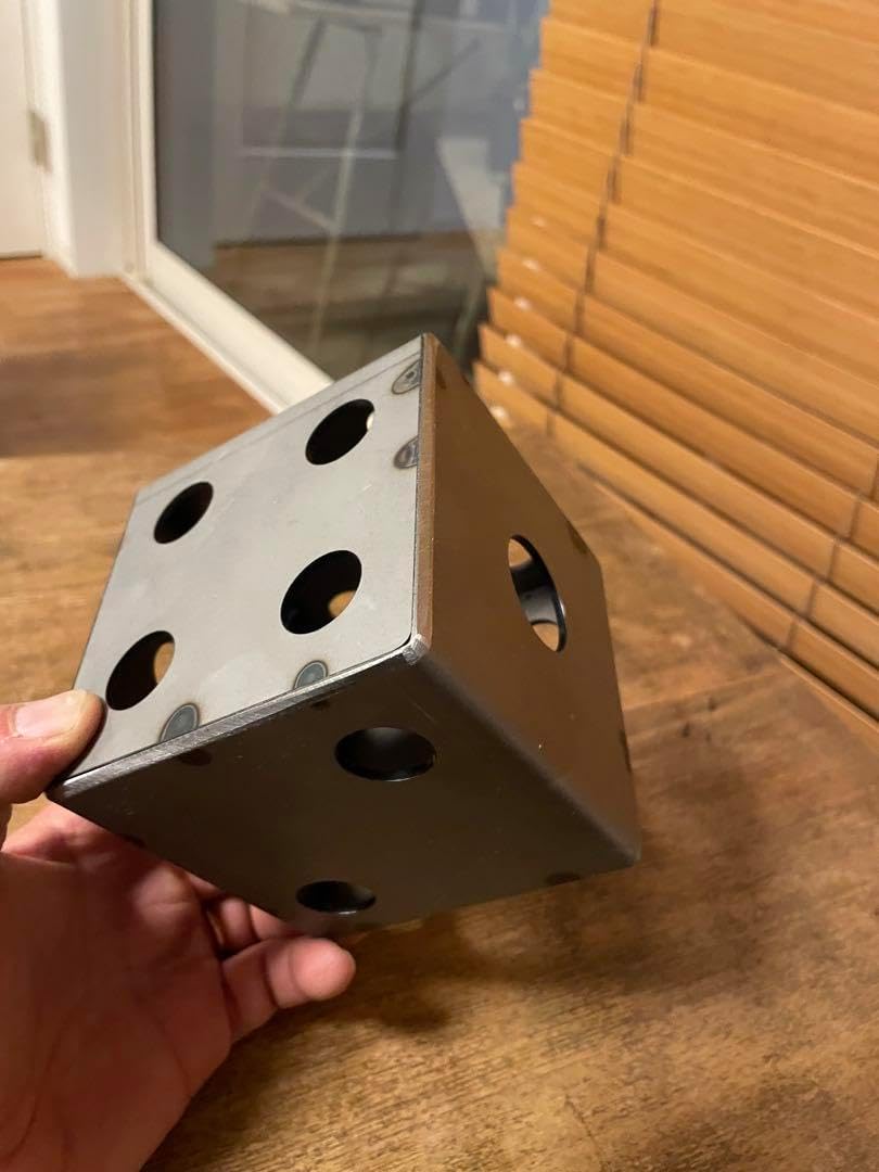 サイコロ　鉄　アイアン　アート サイコロ 鉄 アイアン アート サイコロ 鉄 アイアン アート サイコロ