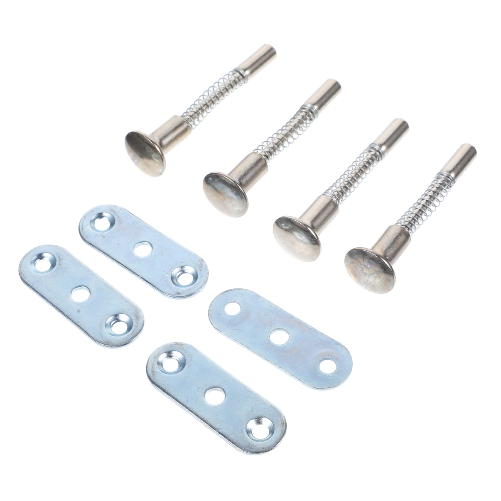 Mikikit 4pièces Quatre Loquets à Ressort Pour Lit Latches à Piston
