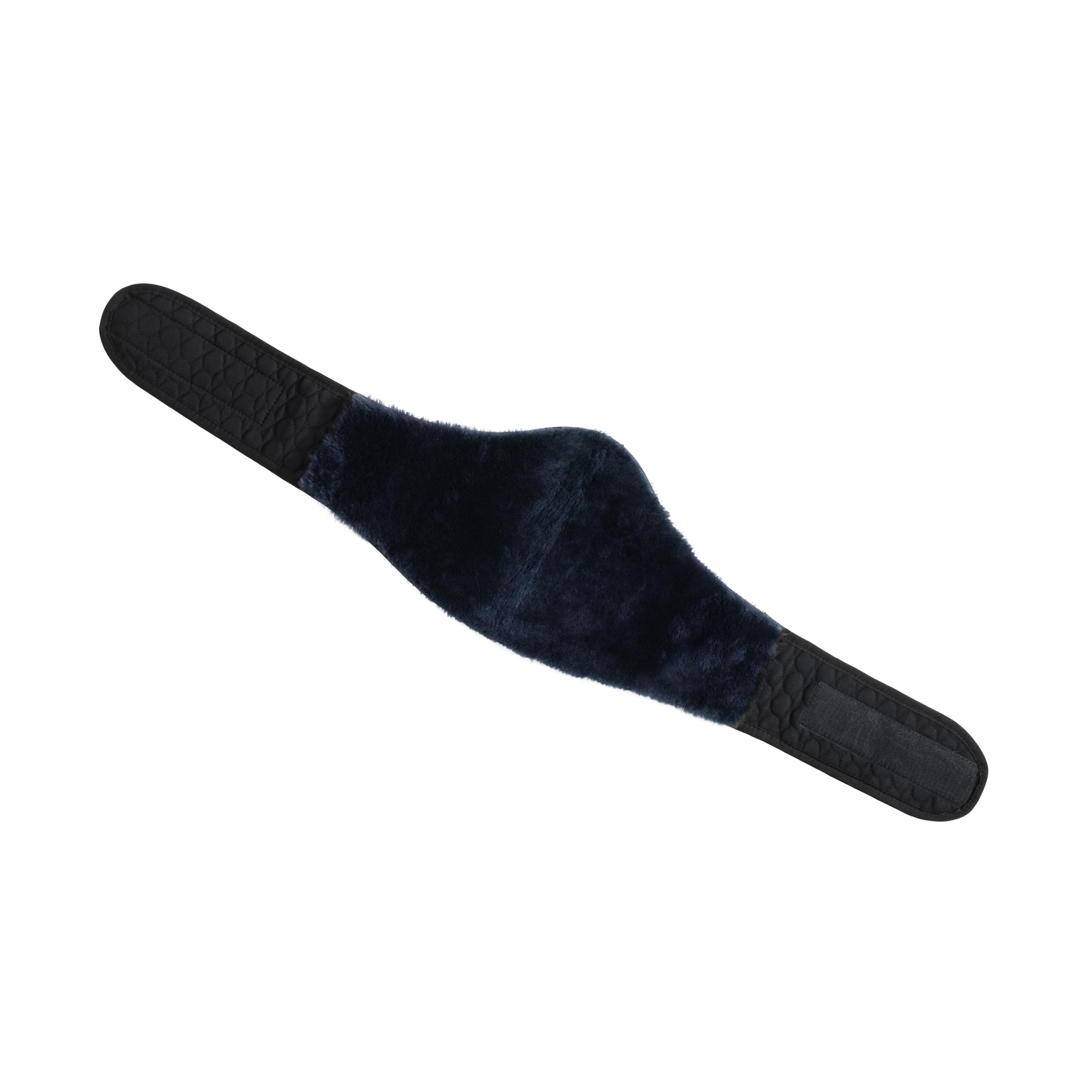 Lammfell-Nierenwärmer von CHRIST – unisex Nierengurt mit Innenseite komplett aus medizinischem, echtem hochwertigem Fell, in der Farbe schwarz-anthrazit und der Größe M (95-110 cm)