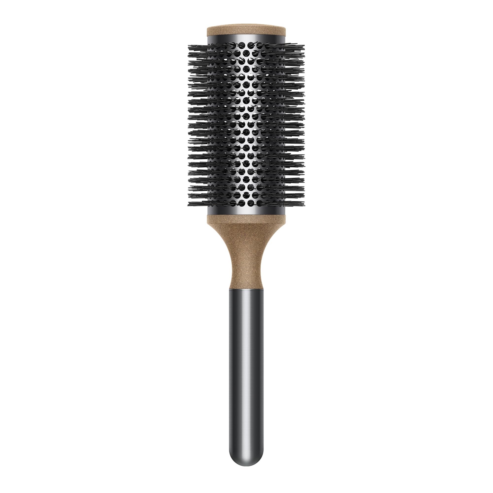 Genuine -designed 1.8 inch Vented Barrel brush in Nickel/Black to be used with the Dyson Supersonic™ hair dryer – Nickel/Black, Model 971055-01