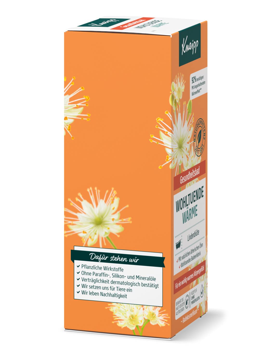 Kneipp Kojące Ciepło Olejek do Kąpieli, 100 ml