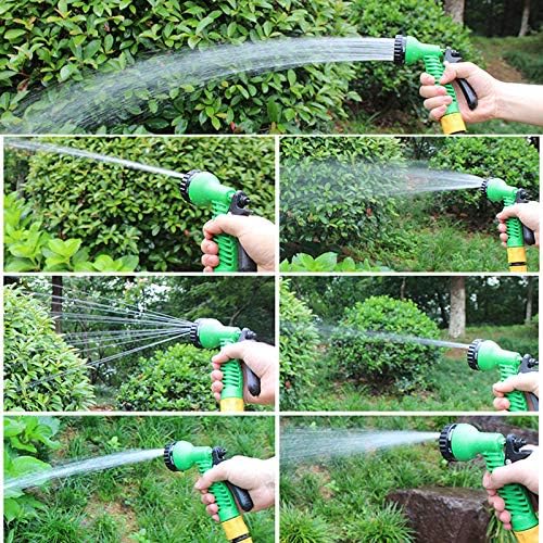 10-Meter,garden hose reel, wall mount for outside,7 spray patterns, pressure washer water hose reel,swivel hose holder, watering flowers, car wash