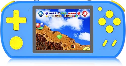 Great Boy Juegos de mano para niños con 218 videojuegos retro de 3.0 pulgadas, pantalla a color, recargable, juego de arcade, regalo de cumpleaños y