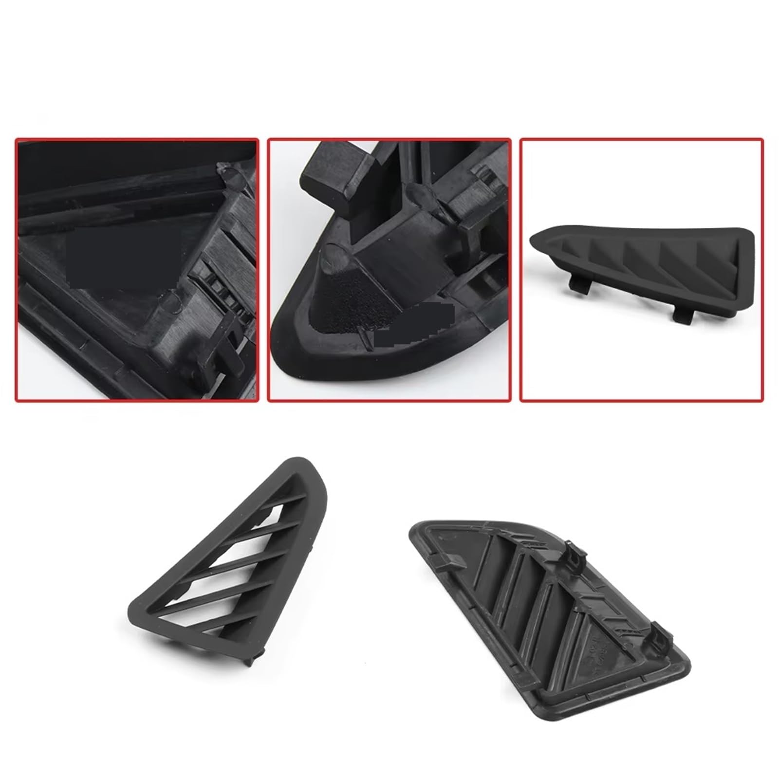 Luftauslass Verkleidung Kompatibel Mit 7 Serie Für F01 Für F04 2009–2014 Auto-AC-Entlüftungsauslass-Abdeckung Aufkleberrahmen Und Innenzubehör