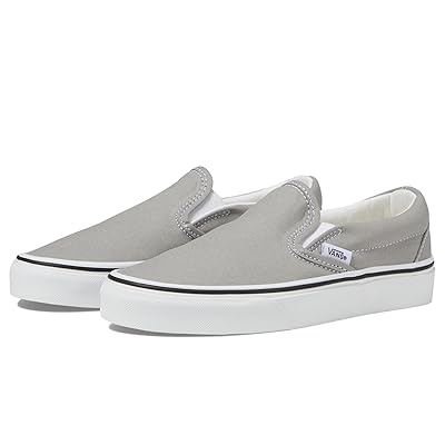 Vans Classic Slip On Shoes Drizzle/True White