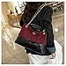 Oversized Chain-Handle Tote Bag, Shoulder Bag with Underarm Carry Option, Fashion Handbag