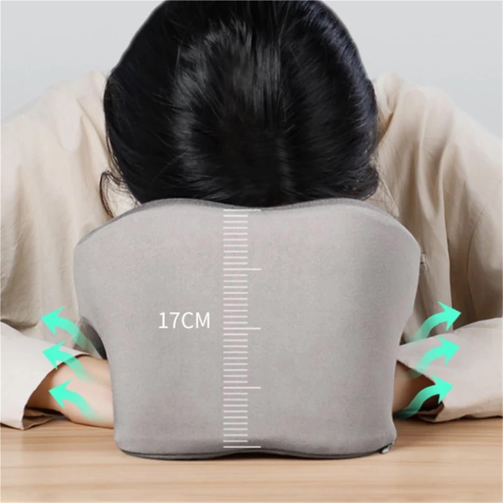 Almohada Viaje Almohada de Viaje Espuma viscoelástica for el Cuello, Ideal for avión, Oficina, Siestas, Dormir en Vuelo(Pink)