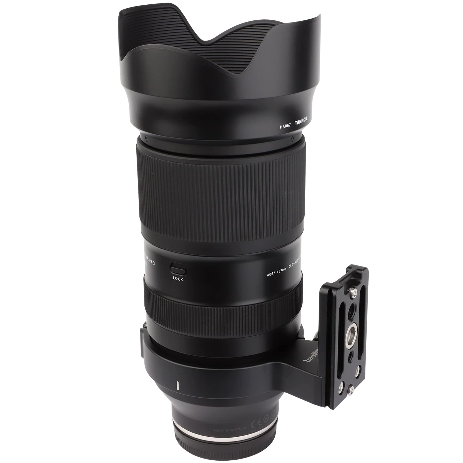 Haoge LMR-TL540 Stativhalterungsring für Tamron 50-400mm A067,100-400mm f/4.5-6.3 Di VC USD A035 Objektivkragen, integrierte Arca-Schnellwechselplatte ersetzt Tamron A035 TM