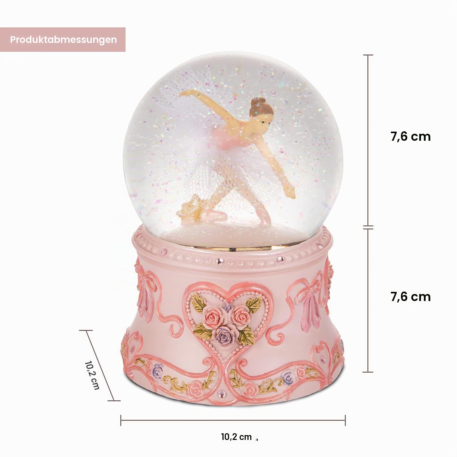 Ballerina Schneekugel Schneekugel für Frau, Tochter, Oma und Oma (Schwanensee)
