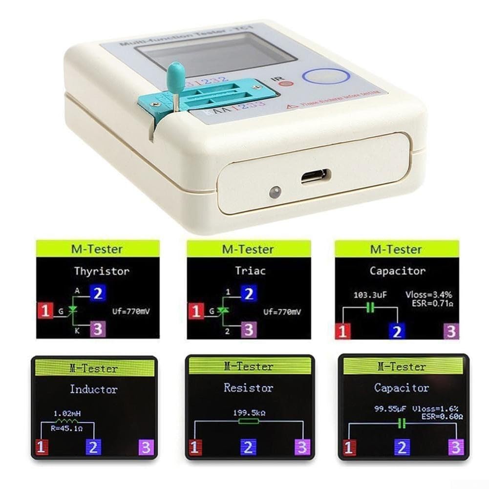 Elettronica della prova efficiente LCRTC1 1 8" rivelatore variopinto della componente dell'esposizione