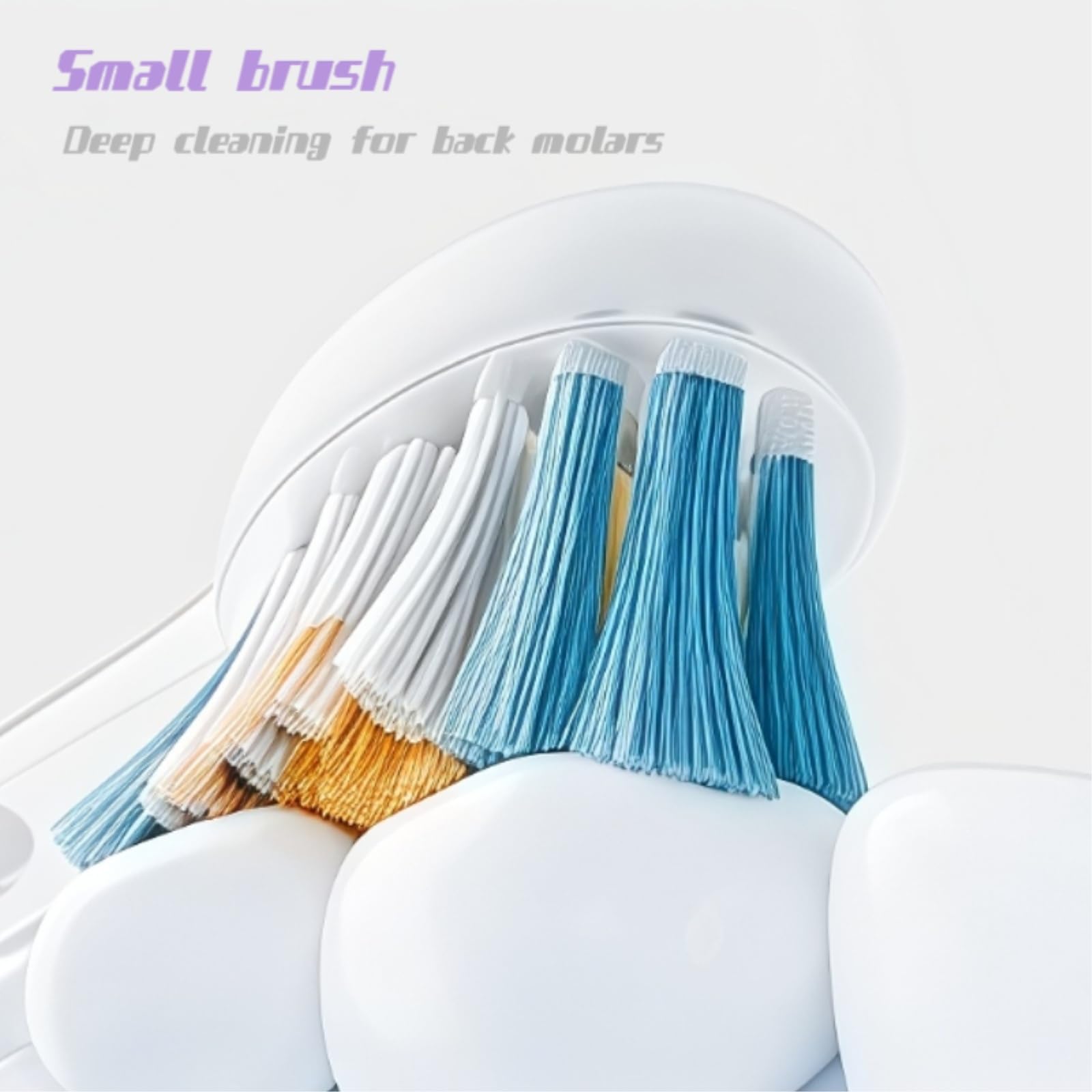 Accesorios Para Cepillos De Dientes Eléctricos Cabezal De Cepillo De Dientes - Compatible Para Usmile Q10 / Q3S / Q3 / Q20 Gama Completa De Cepillos De Dientes Eléctricos(4pcs)