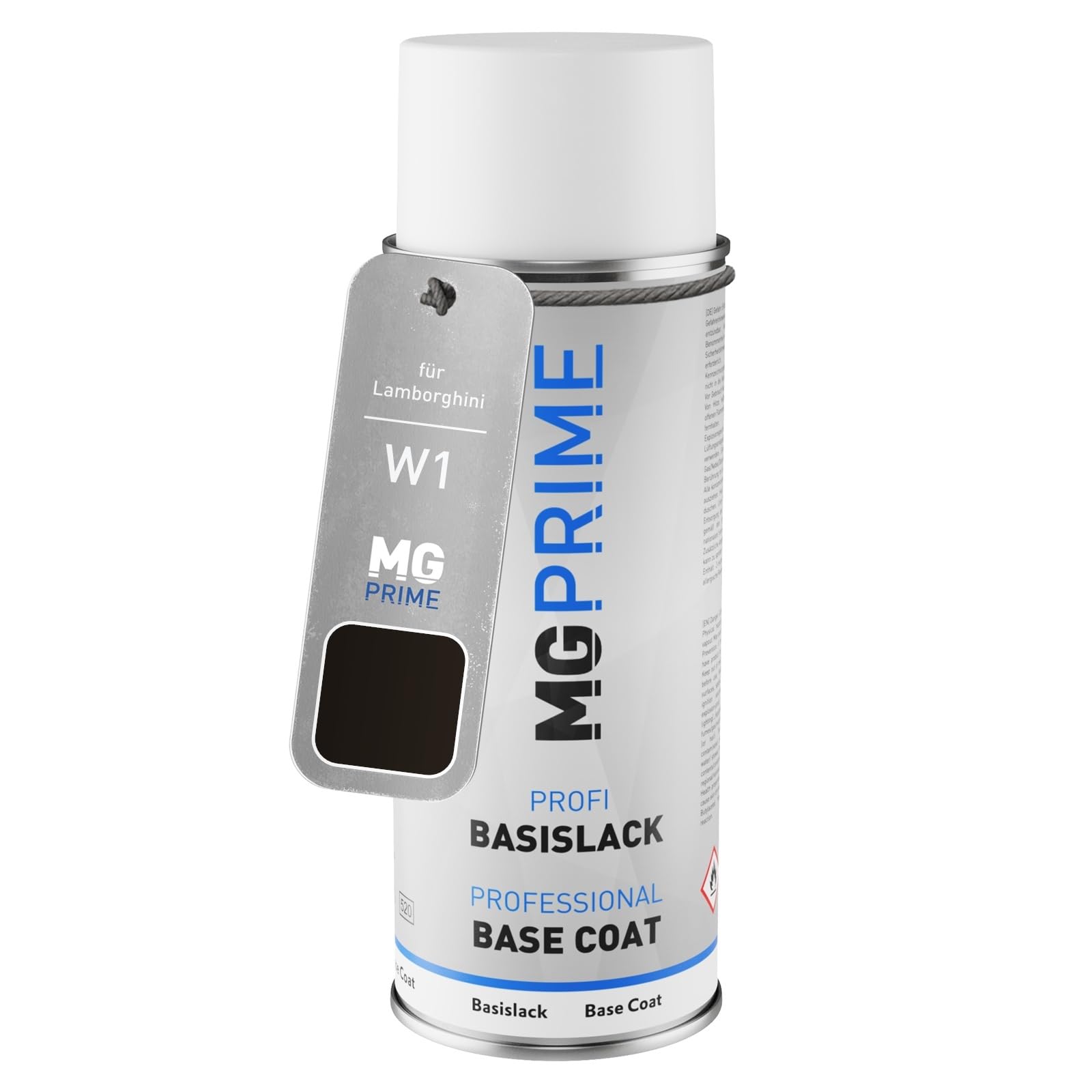 MG PRIME Car paint Spray can for Lamborghini W1 / LX5R Blu Achelous Metallic Base coat spray can 400ml