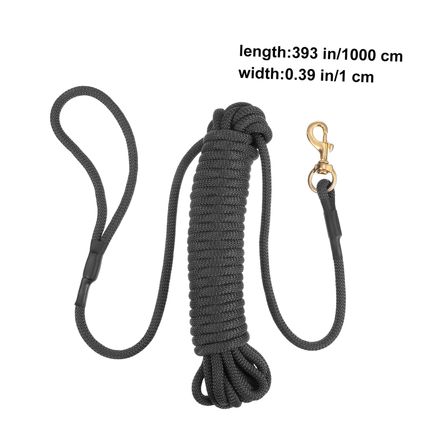 Abaodam 10 Durable Dog Leash Thick Wear Resistant for Training Outdoor Walking Suitable for Large Breeds Like Retrievers