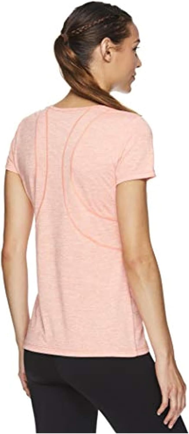 Reebok Womens Poly Marled Basic T-Shirt - Image 5