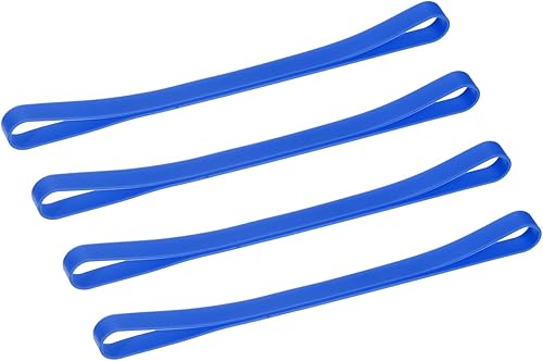 uxcell Paquete de 4 bandas de toalla de goma para sillas de crucero, piscina, viajes, vacaciones en la playa, mejores alternativas para clips de