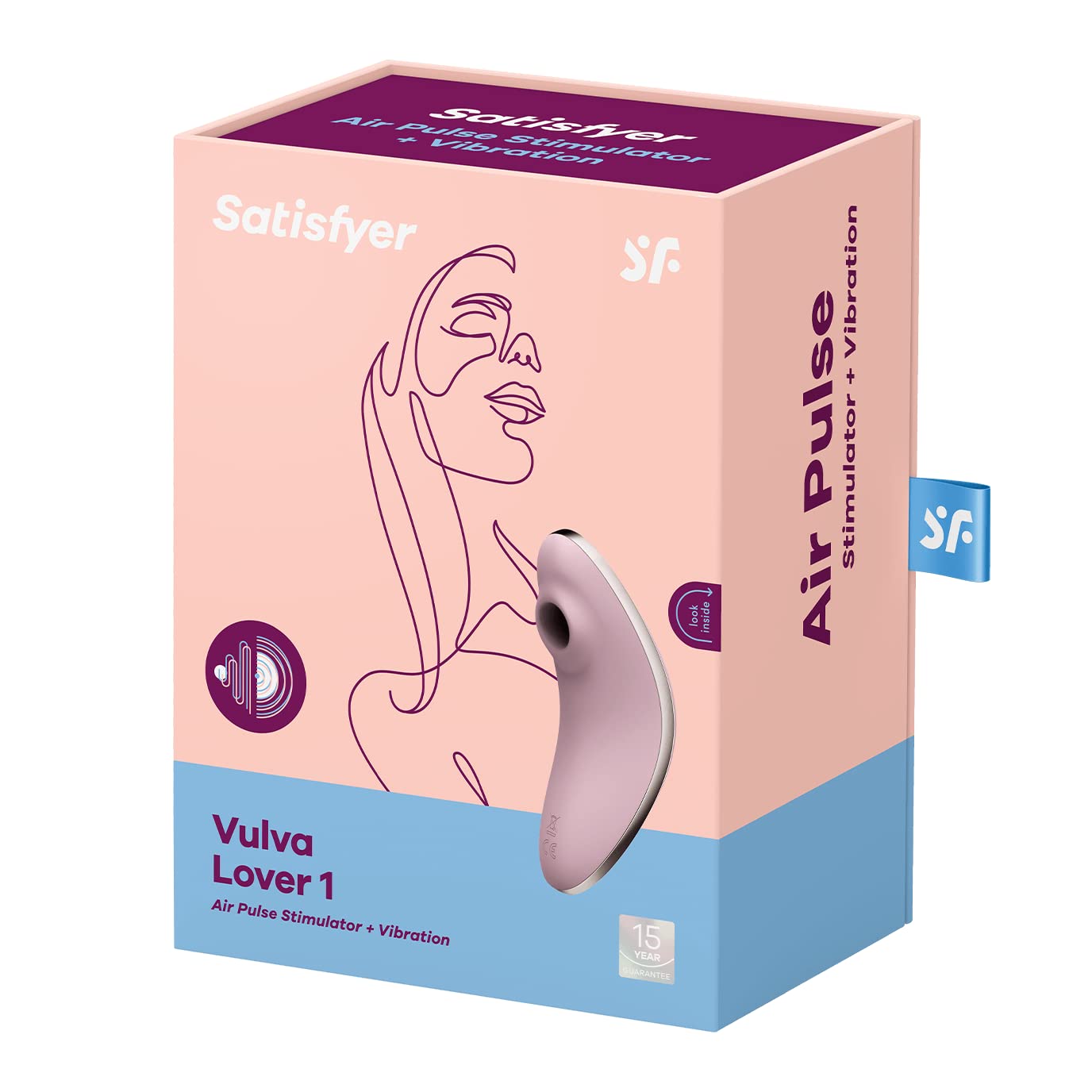 Satisfyer Vulva Lover 1 Vibro-Masseur à Ondes de Pression | Sex Toys Femme