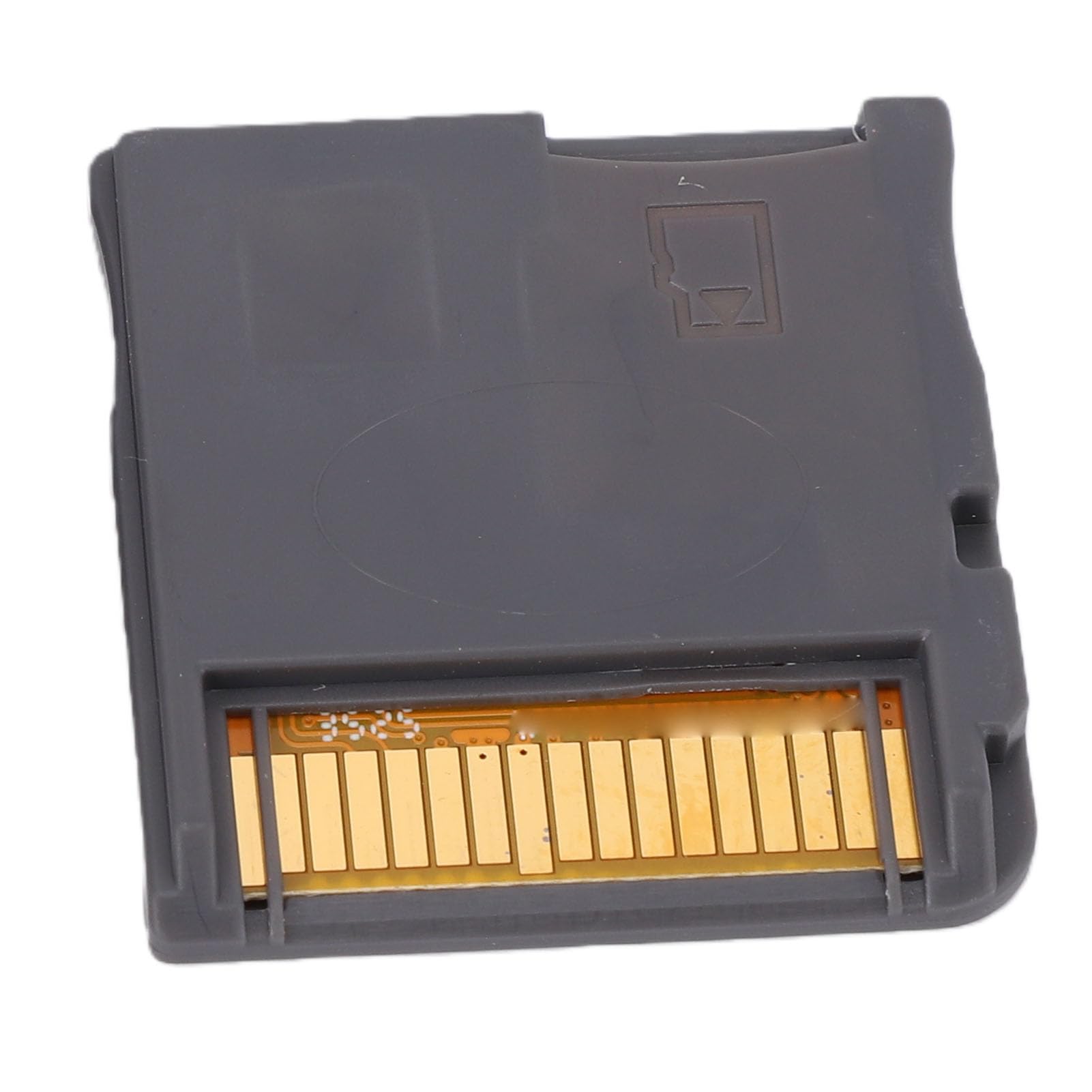 Gugxiom Carte de Jeu DS Dual Core, Cartouche R4 Revolution avec Adaptateur de Carte, Adaptateur de Flash de Jeu 3DS pour Nouveau 2DS 3DS LL XL NDSL NDSI MD GB GBC FC PCE (Gray)