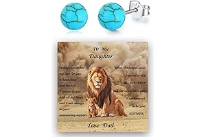 Inspirational Stud Earrings - A Touch of Elegance from Daughter