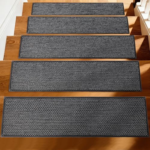 Carpet Stair Treads, 8 by 30 Inch, 4 Pack
