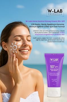 W-Lab Cosmetic Acne Control Sunscreen 50 Ml