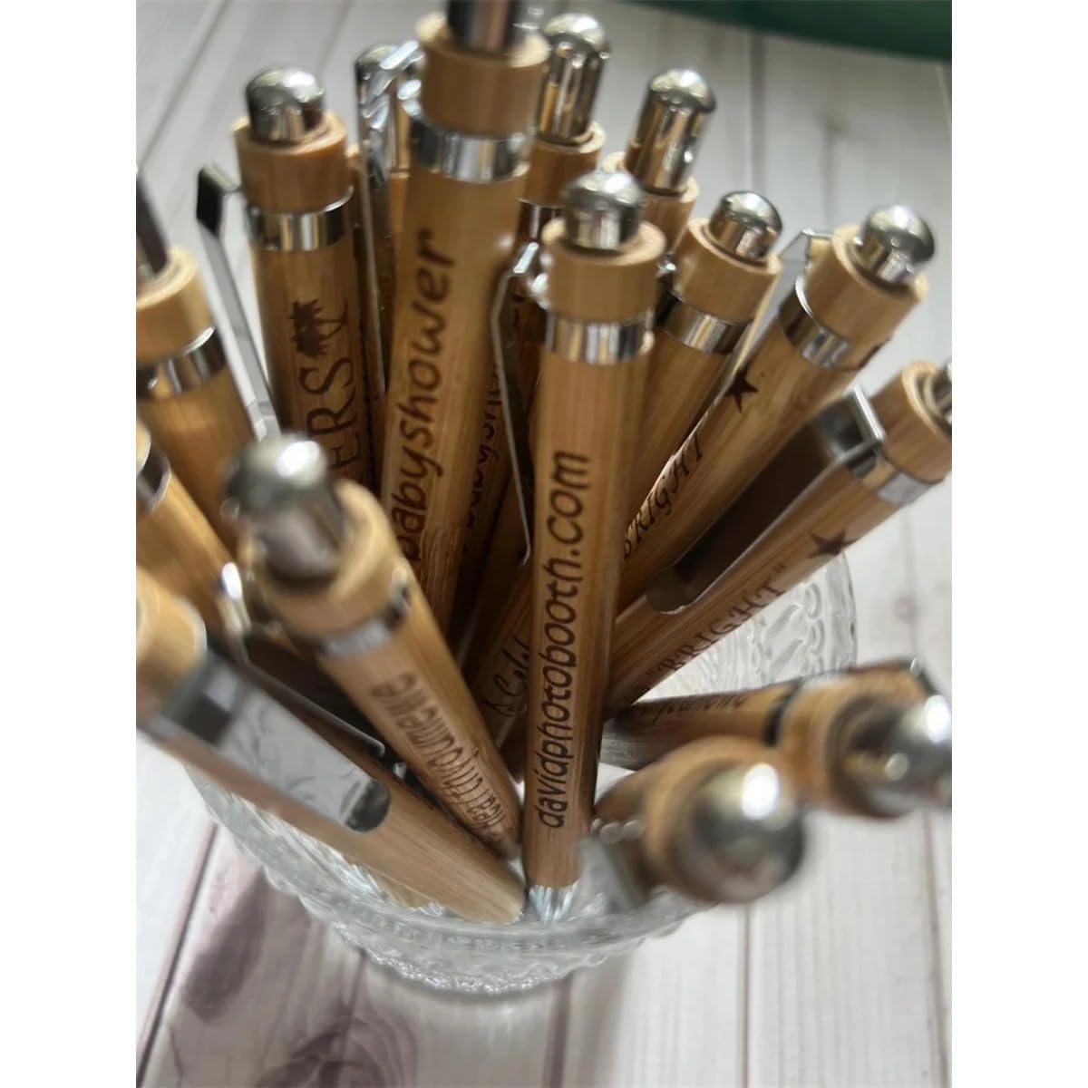 Penne a sfera personalizzate con nome, penne a sfera personalizzate Bulk penne a sfera personalizzate con nome aziendale, penna a penna personalizzata (100 pezzi)