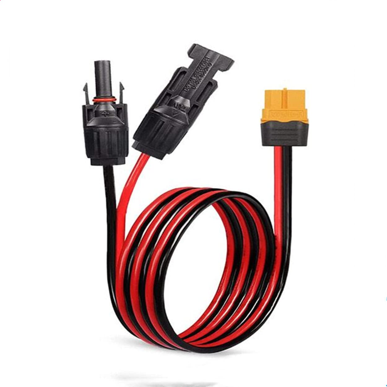 TOWNS2 電源　MSE104 Amazon.com: MC‑4 to XT60 12AWG Solar Charging Cable 10FT IP67