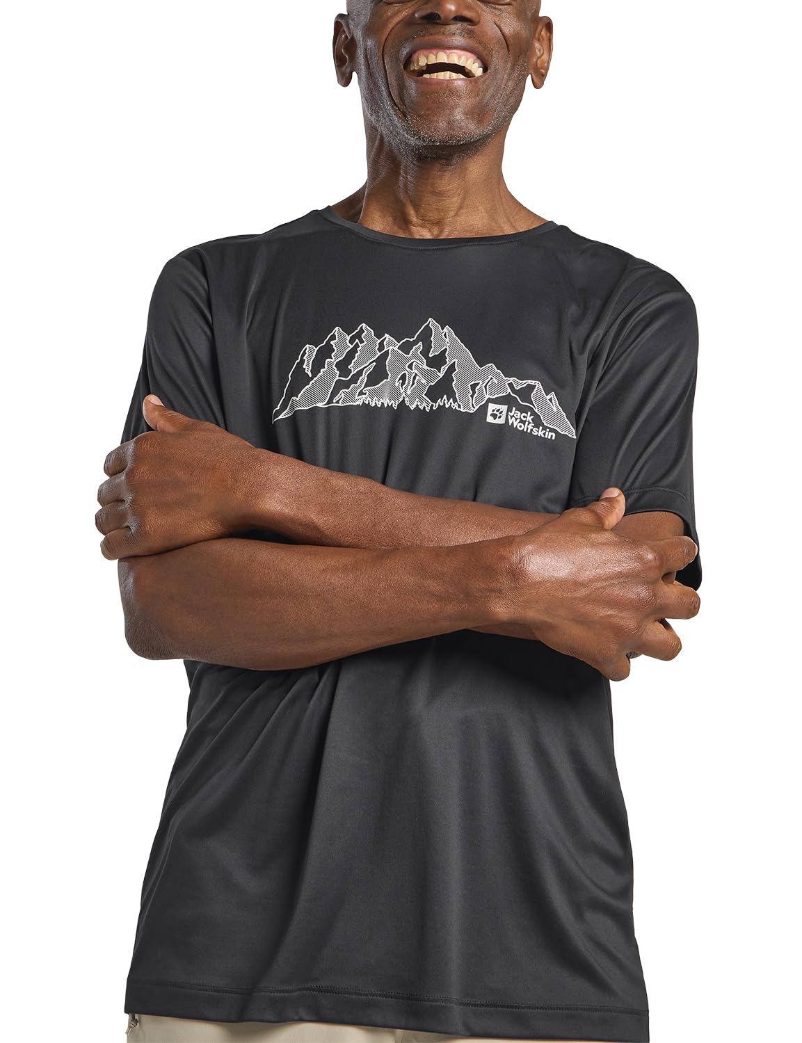 Jack Wolfskin Peak Graphic T M T-shirt męski (1 opakowanie)