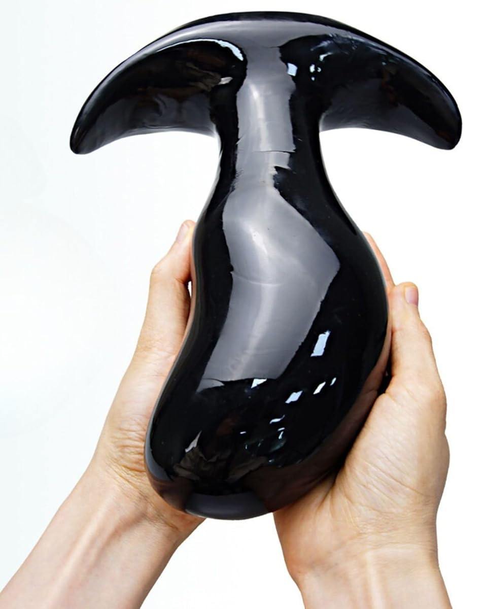 ＩＴＡ ｘ ＡＴＩ 極太 アナルプラグ 圧迫感開発 直径70mm 重さ435g 上級者向け 弾力ある柔軟材質 防水 男女兼用 おとなのおもちゃ 人気アダルトグッズ (黒色XL-70MM)