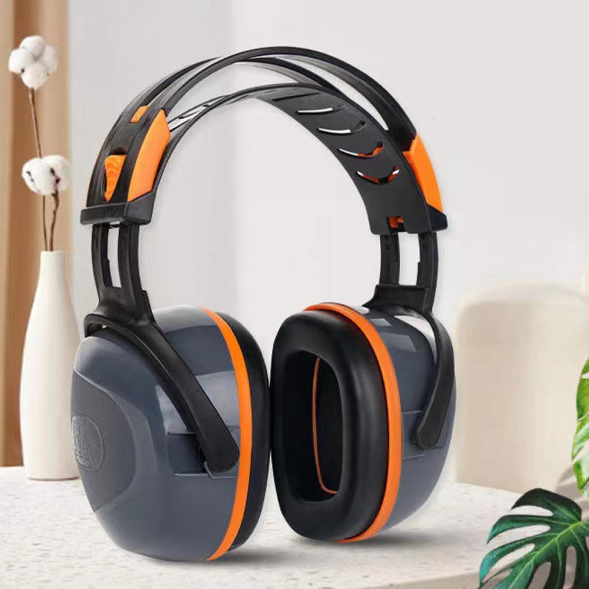 Artibetter Anti-lärm-ohrenschützer Ohrhörer Sichter Gehörschutz Für Die Arbeit Headset Tragbarer Korb Anstecknadel Aus Strass Haushaltsspule Wok Stengel Verstellbarer Löffel Rolle Abs