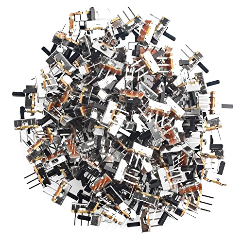 WMYCONGCONG 150 peças 3 pinos 2 posições 1P2T SPDT micro interruptor deslizante vertical 0,5 A 50 V