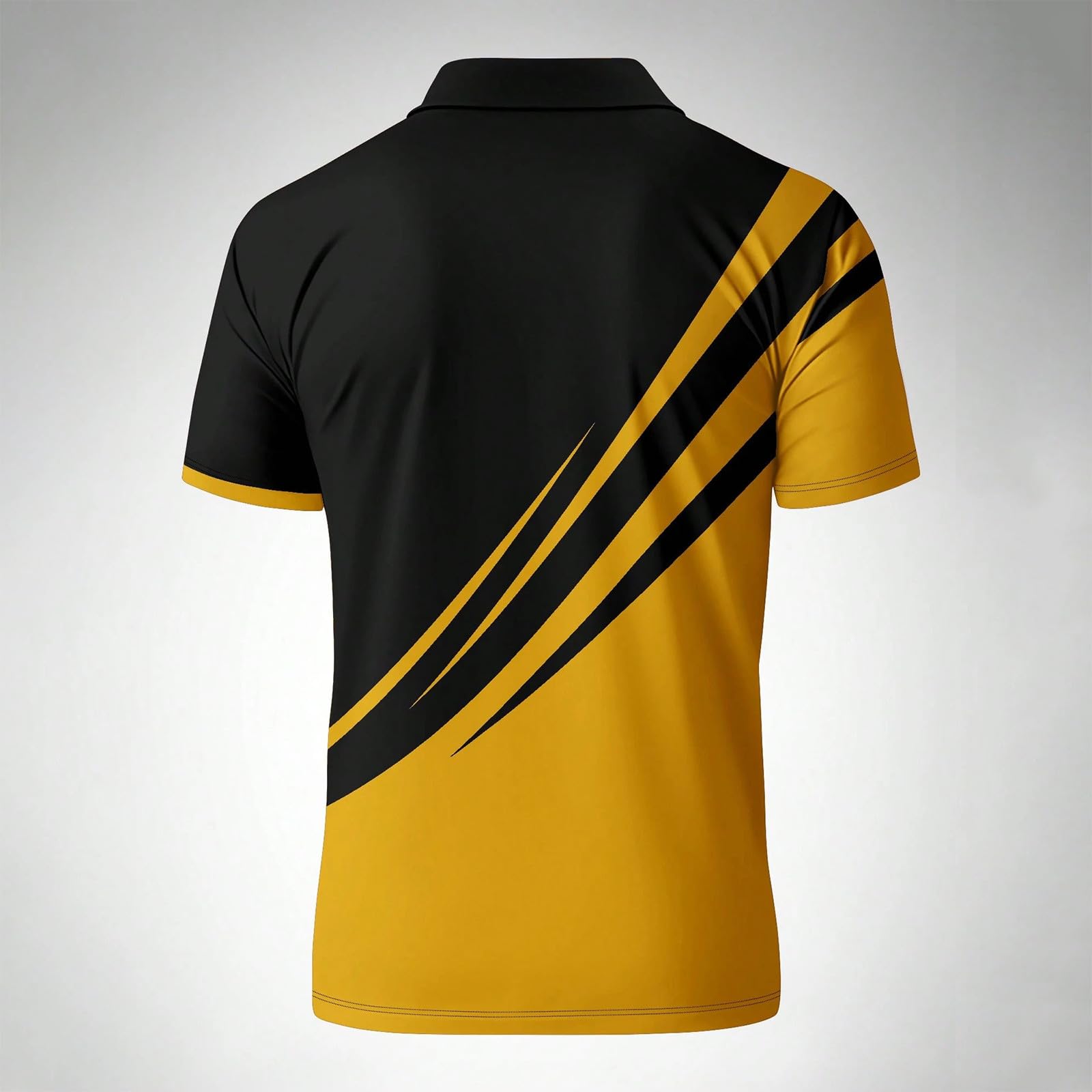 Polo Hombre Manga con Bolsillo en el Pecho Golf Polo Transpirable de Secado Rápido Poloshirt Deporte Hombre Slim Fit Tshirt Verano Camisa Hombre — view 6