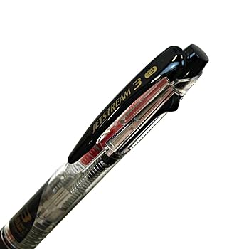 Amazon.com : Uni Ballpoint Pen Jetstream 3 Color Black, Red