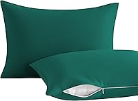 Vista 31 de NTBAY Paquete de 2 almohadas para niños pequeños con fundas de almohada, alternativa al plumón de algodón suave de 13 x 18 pulgadas, almohada