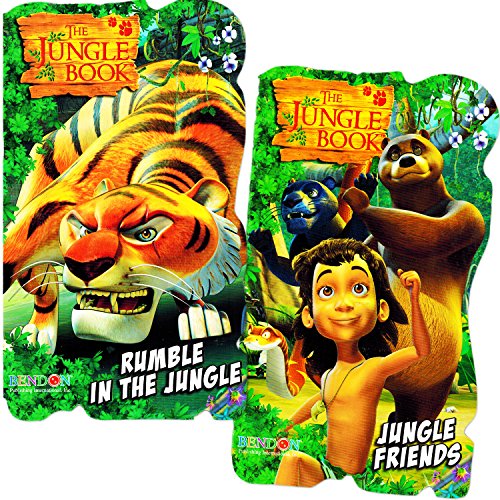 Disney Jungle Book Baby Toddler Beginnings Board Books Set (Set of 2