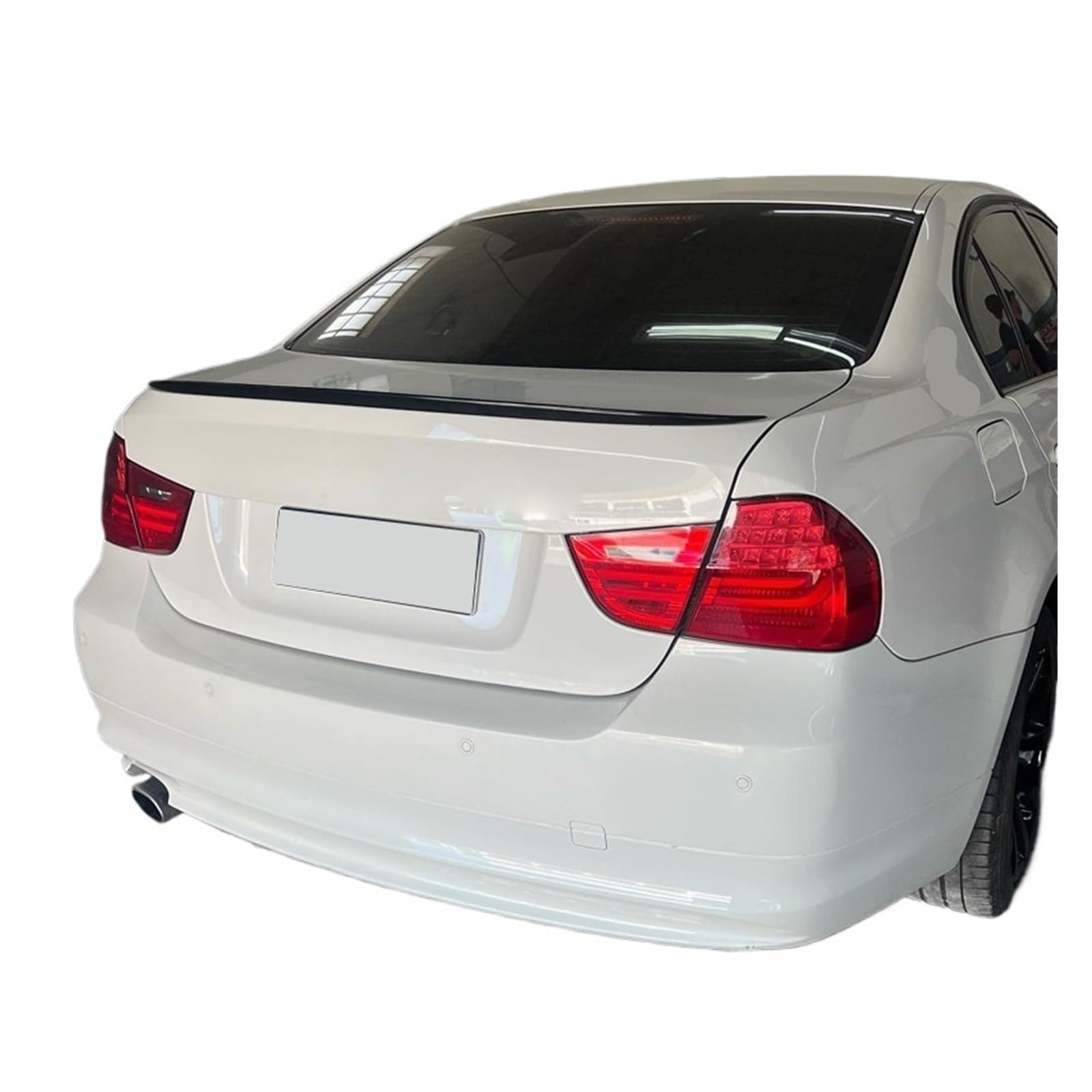 CARBON FIBER For BMW E90 V STYLE REAR TRUNK SPOILER WING M Sport M3 4DR SEDAN EB