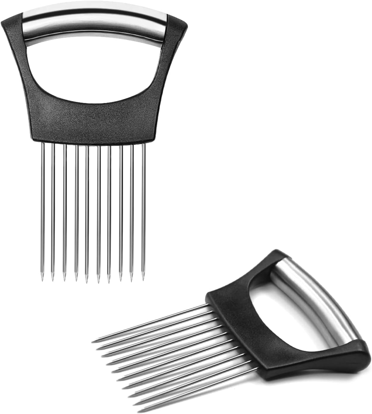 YUE QIN 2 Pcs Onion Slicer Holder Potato Slicer Tomato Slicer Onion