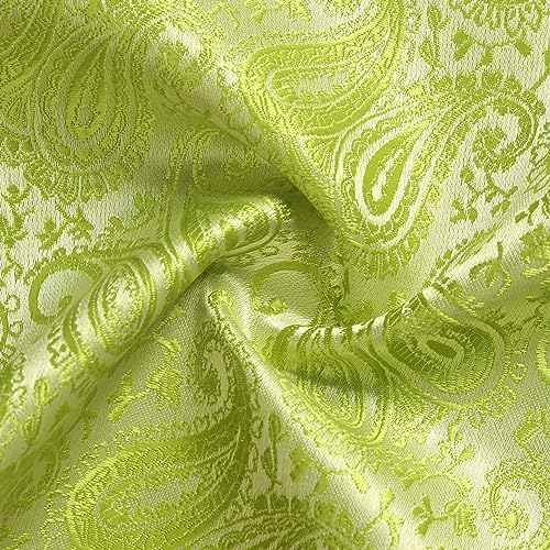 Image of Paisley Floral Mens Tie Formal Necktie Pocket Squares Ties Clips Cufflinks Classic for Men Set