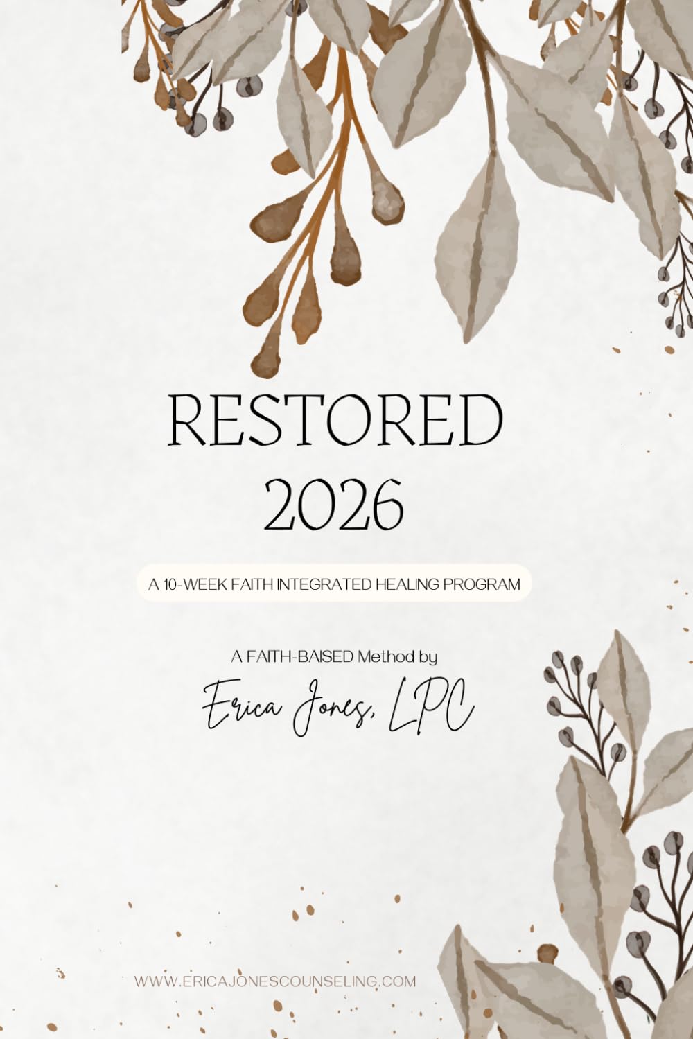 Restored 2026: Course Workbook