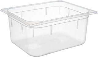 APS 82116 GN Canister 1/2, 32.5 x 26.5 cm, 150 mm Depth 8.9 Litres Peeling Polypropylene