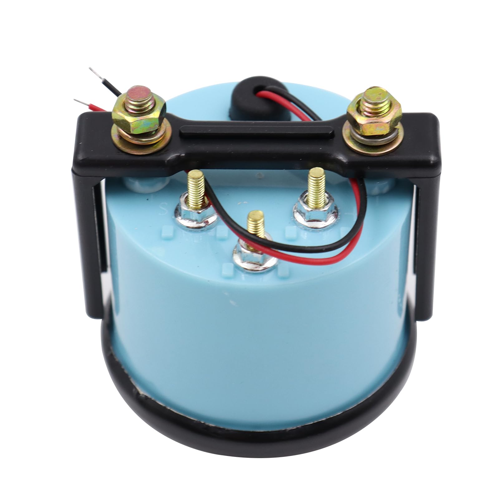 POFET Indicatore Livello Carburante, Puntatore 12V E-1/2-F Indicatore Universale del Serbatoio del Carburante Sensori di Livello dell'Olio con Retroilluminazione a LED per Auto, Motociclette