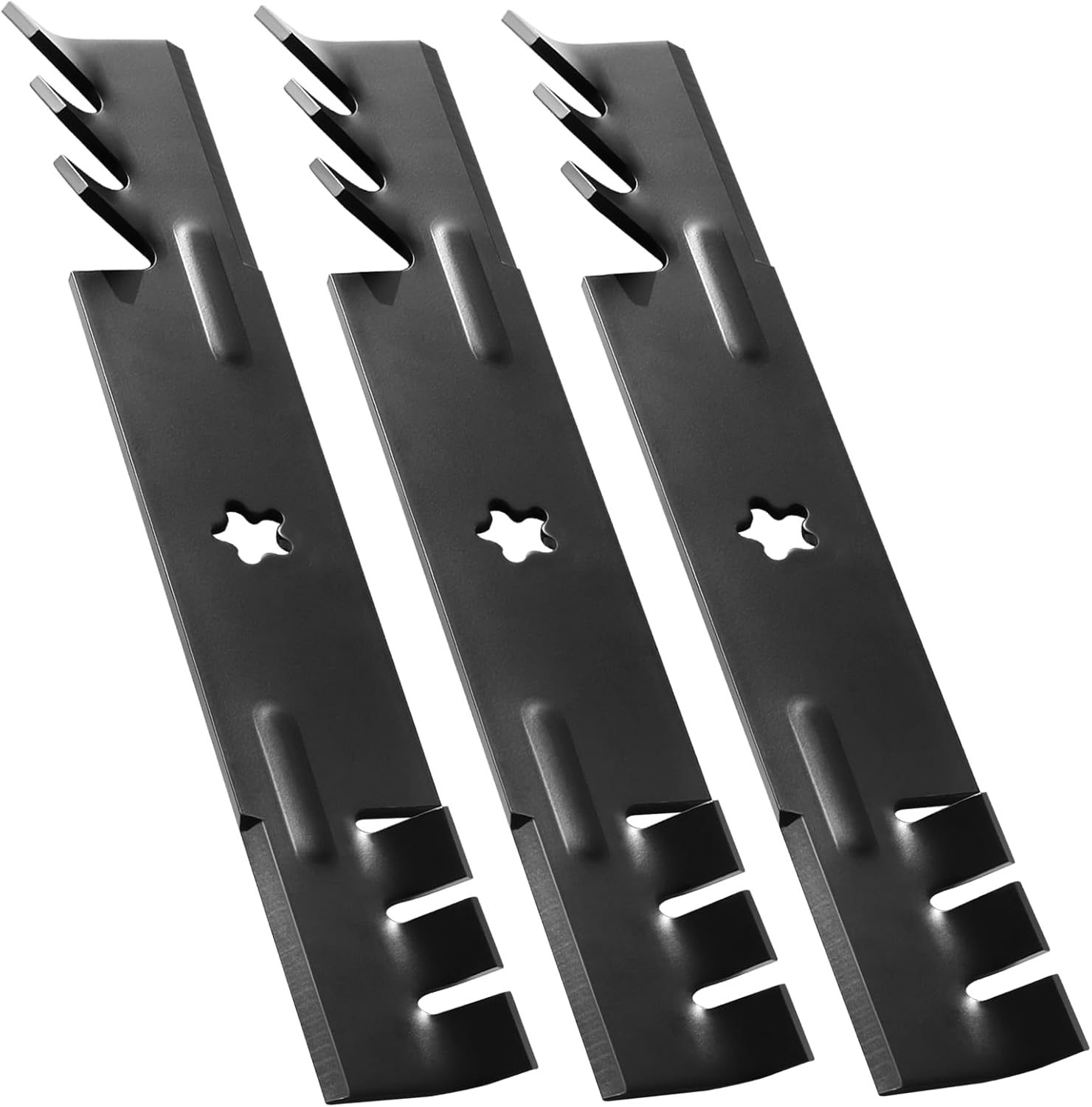 532173921 Lawn Mower Blades, 3 Pack Replacement for Husqvarna 48“ 173921 YTH2348 YTH2448 YTH1848XP GTH2548 Compatible with Husqvarna Craftsman and Poulan 48-Inch Decks
