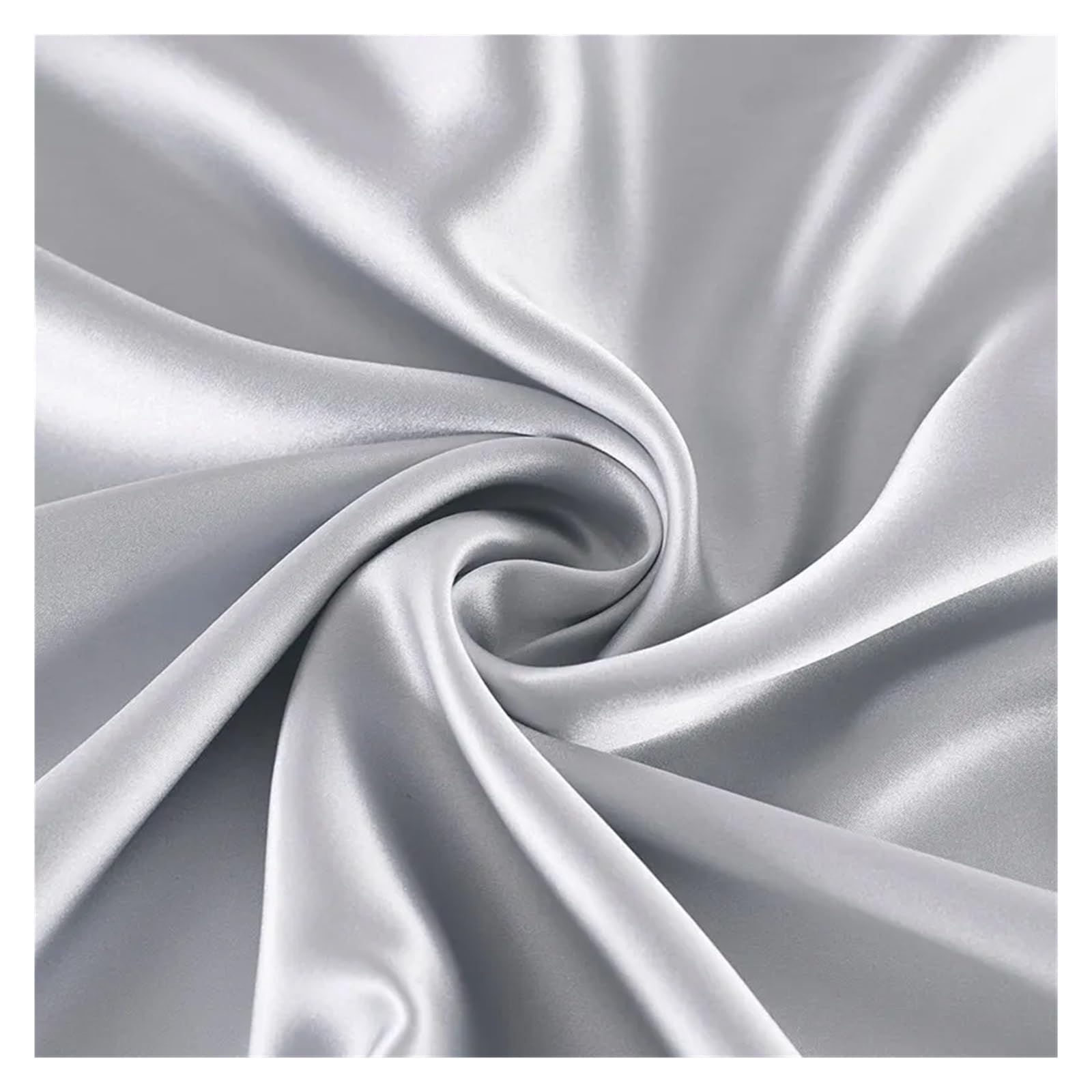 Tessuto di seta tinta unita con macchie gelso, 22 momme, super liscio, for abiti da sposa fai te, biancheria letto Per Sartoria, Artigianato e Cucito