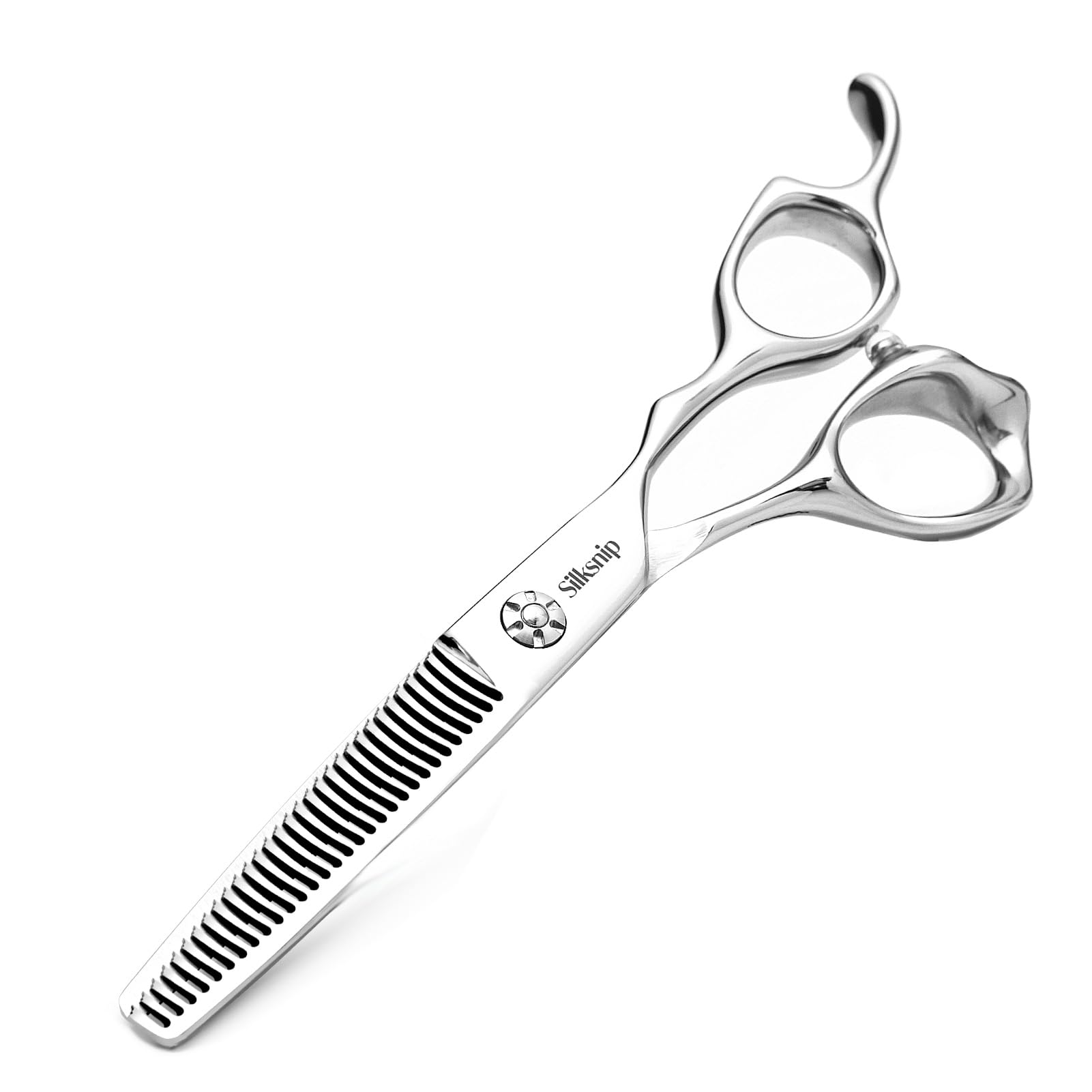 6 Inch Hair Thinning Shears, Professional Texturizing Scissors for Hair Cutting, Stainless Steel Hair Thinning Scissors with Ergonomic Handle for Salon & Home Use