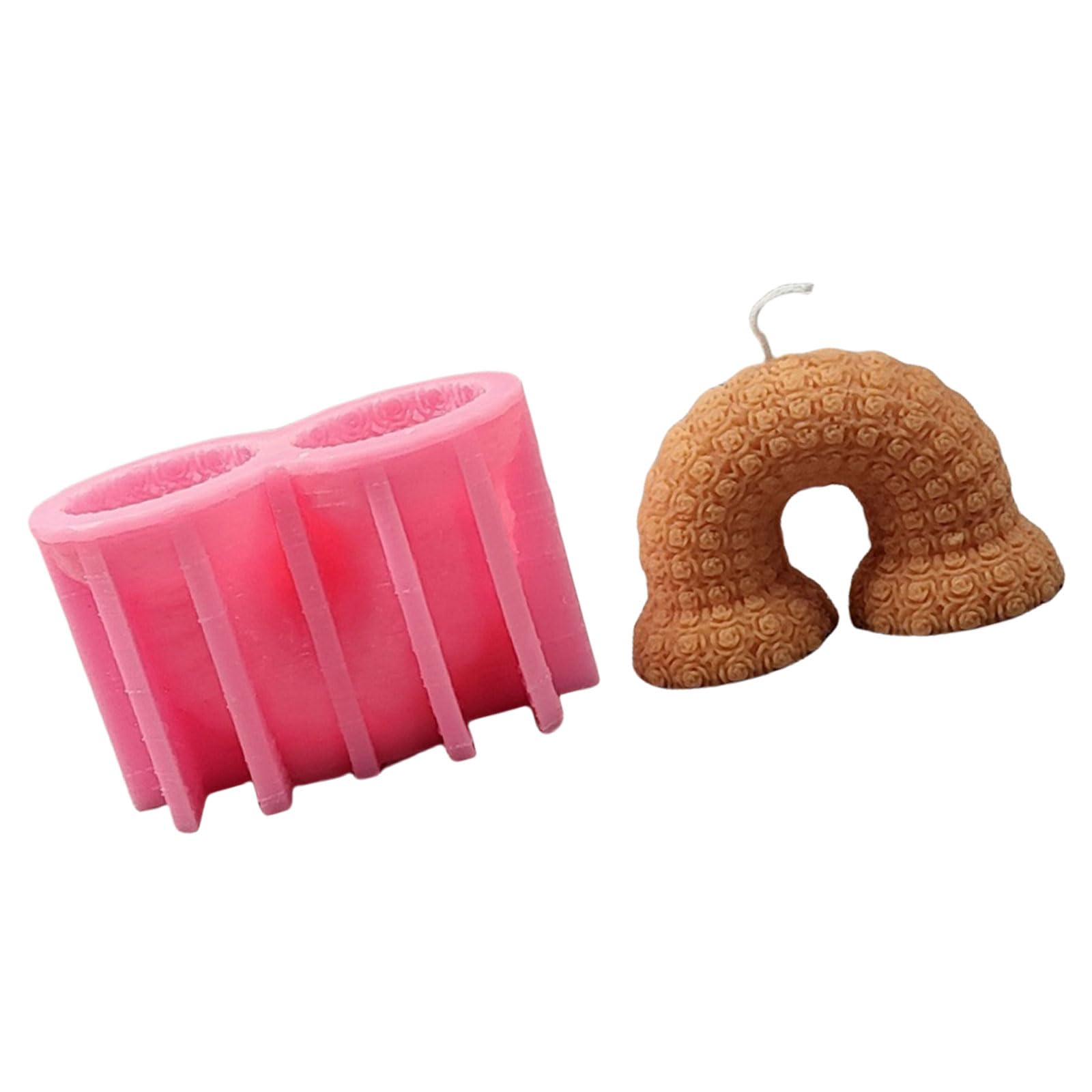 Nucelit Rose Bridge Shape Molds Silicone Casting Molds Plasters Ornament Rose Bridge Shape
