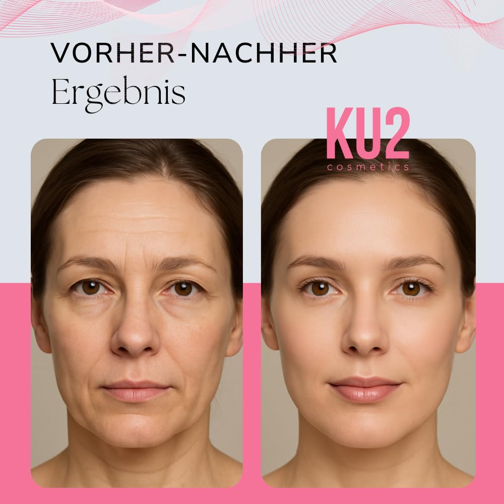 KU2 Cosmetics Crema de día antiedad Superlift, efecto lifting e hidratación intensa, cuidado antiarrugas para una piel firme, fabricada en Alemania, 50 ml