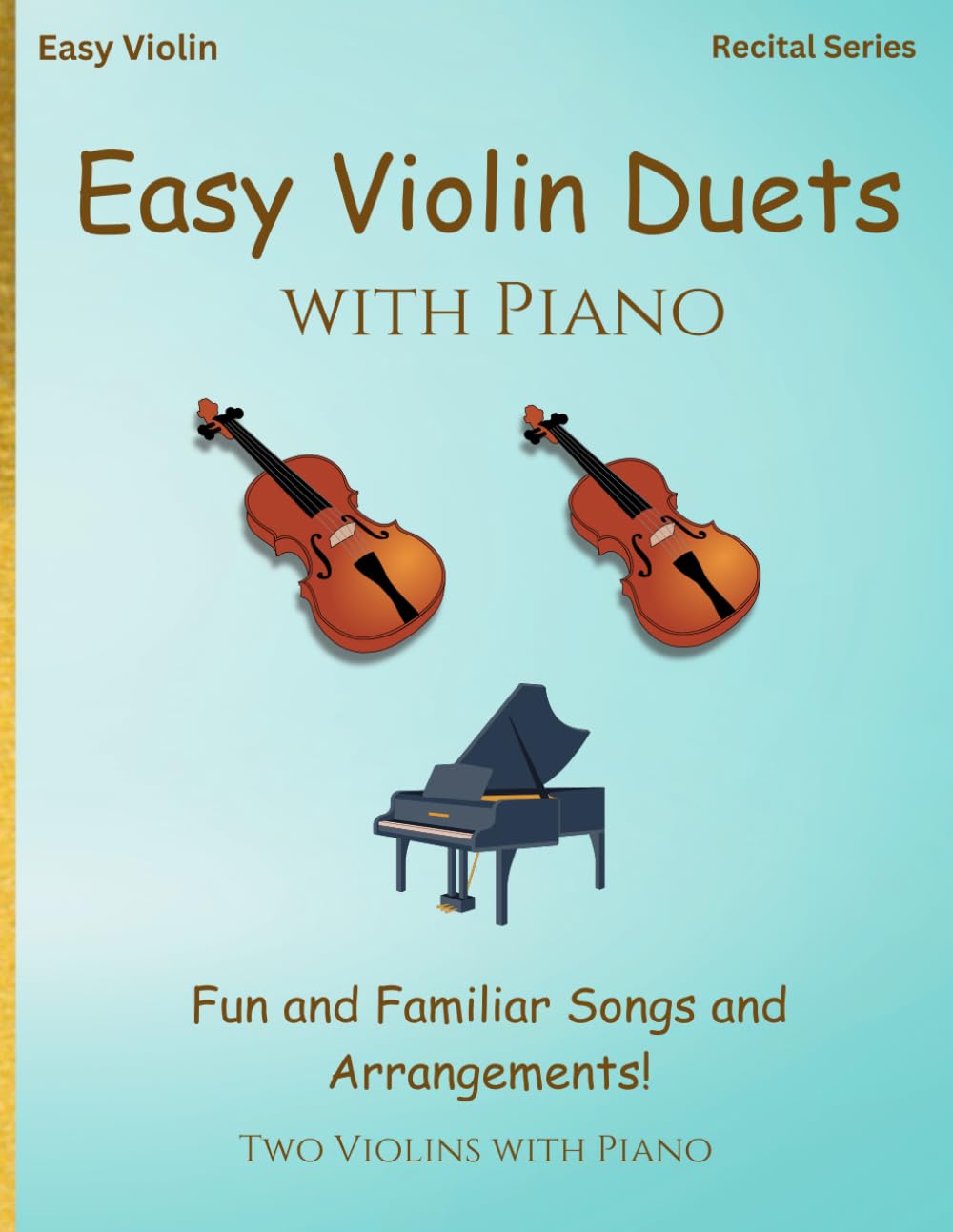 Easy Violin Duets with Piano